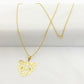 18k Gold Green Eye Tiger Necklace