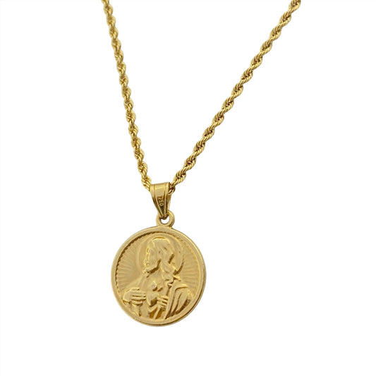 18k Gold Relic Necklace