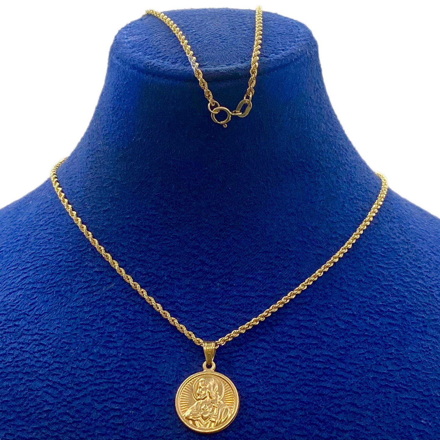 18k Gold Relic Necklace