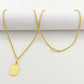 18k Gold Religious Inspired Necklace