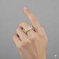 925 Silver Diamond Stone Ring