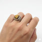 925 Silver Tiger Stone Ring