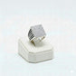925 Silver Line Stone Ring