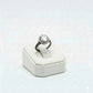 925 Silver Round Stone Ring 1