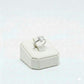 925 Silver Heart Stone Ring
