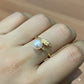925 Silver White Pearl Ring