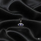 925 Silver Evil Eye Dia Pendant