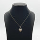 925 Silver Ind Heart Necklace