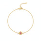 18K Real Gold Red Dragon Eye Bracelet