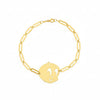 18K Real Gold Tweety Kids Bracelet