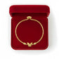 18k Gold butterfly pendant with gold platted chain