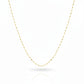 18K Real Gold Mirror chain