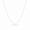 18K Real Gold Mirror chain
