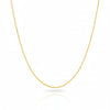 18K Real Gold Rope Chain