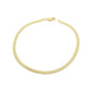 18K Real Gold Versace Snake Chain Bracelet