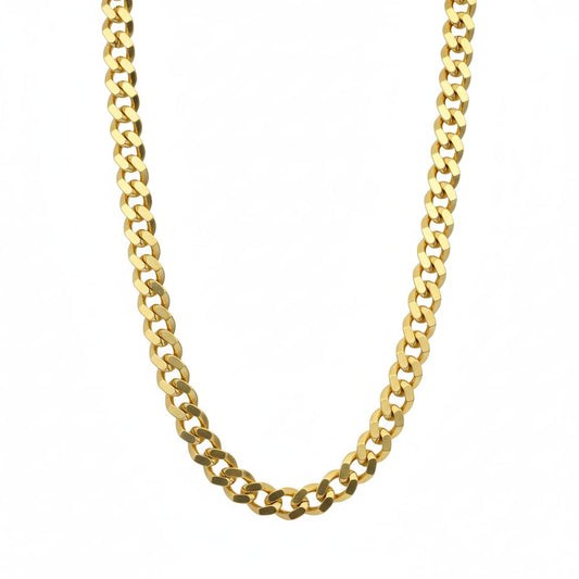 18k Gold Monaco Chain