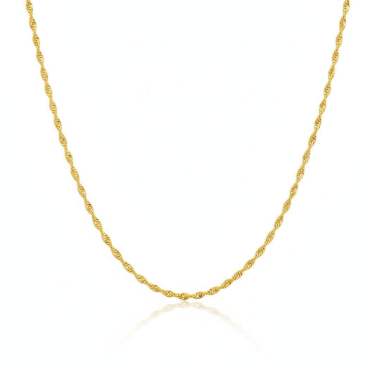 18K Real Gold Disco Chain