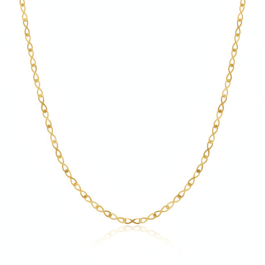 18k Gold Infinity Chain