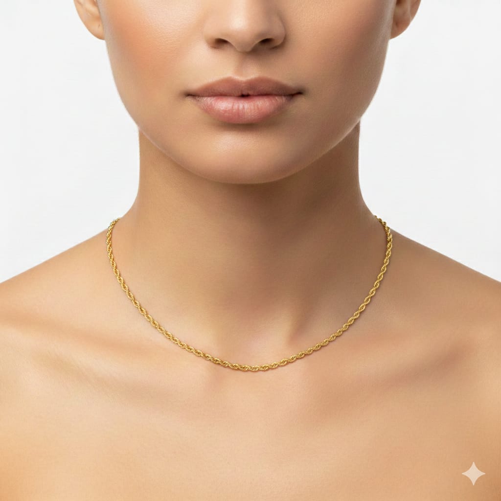 18k Gold Precious Chain