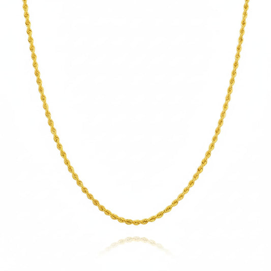 18k Gold Rope Chain 2