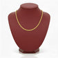 18K Real Gold Rope Chain 1