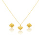 18k Gold Birdfly Jewelry Set