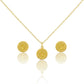 18k Gold Crown Jewelry Set