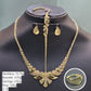 18k Gold Teardrop Inspired Jewelry Set