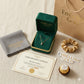 18k Gold Flower Leaf Anklet