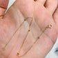 18K Gold 4 Balls Bracelet- 1 Piece