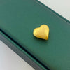 18k Gold Love Matt Heart Pendant