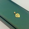 18k Gold Leaf Pendant