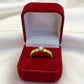 18k Gold Engagement Single Stone Ring