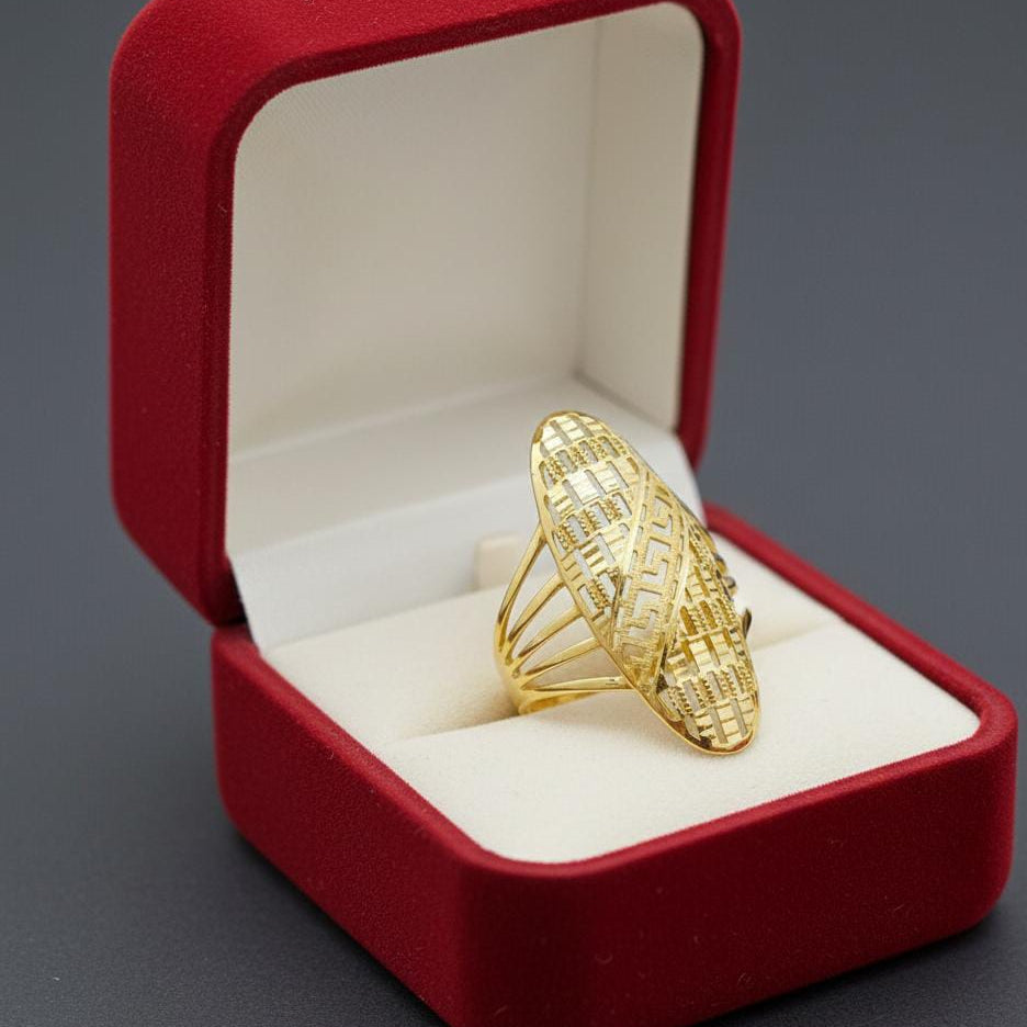 18k Gold Dazzling Power Ring