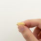 18K Real Saudi Gold Vertical Ring 139