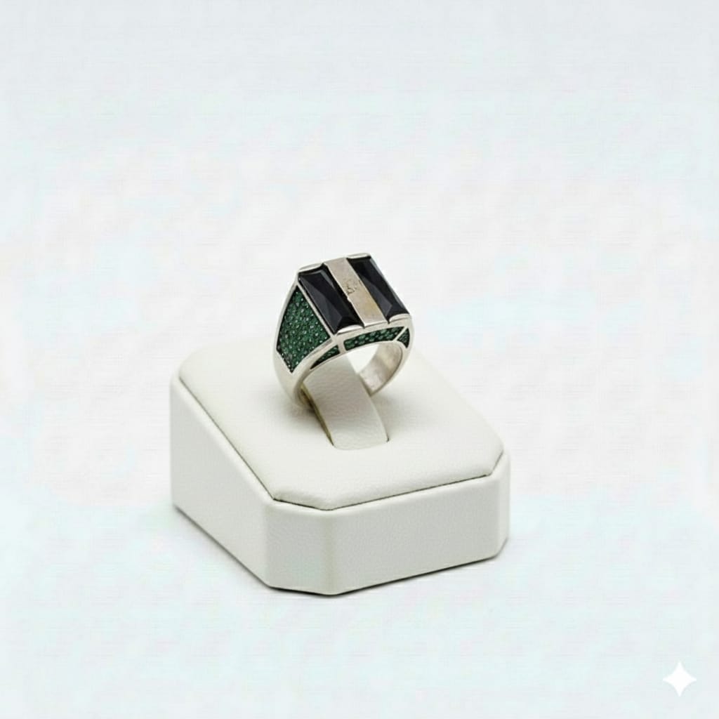 925 Silver 3 Lines Ring