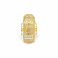 18k Gold Power Maze Ring