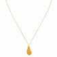18k Gold Colored Shell Necklace