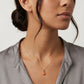 18k Gold Colored Shell Necklace