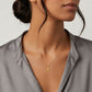 18k Gold Web Design Necklace
