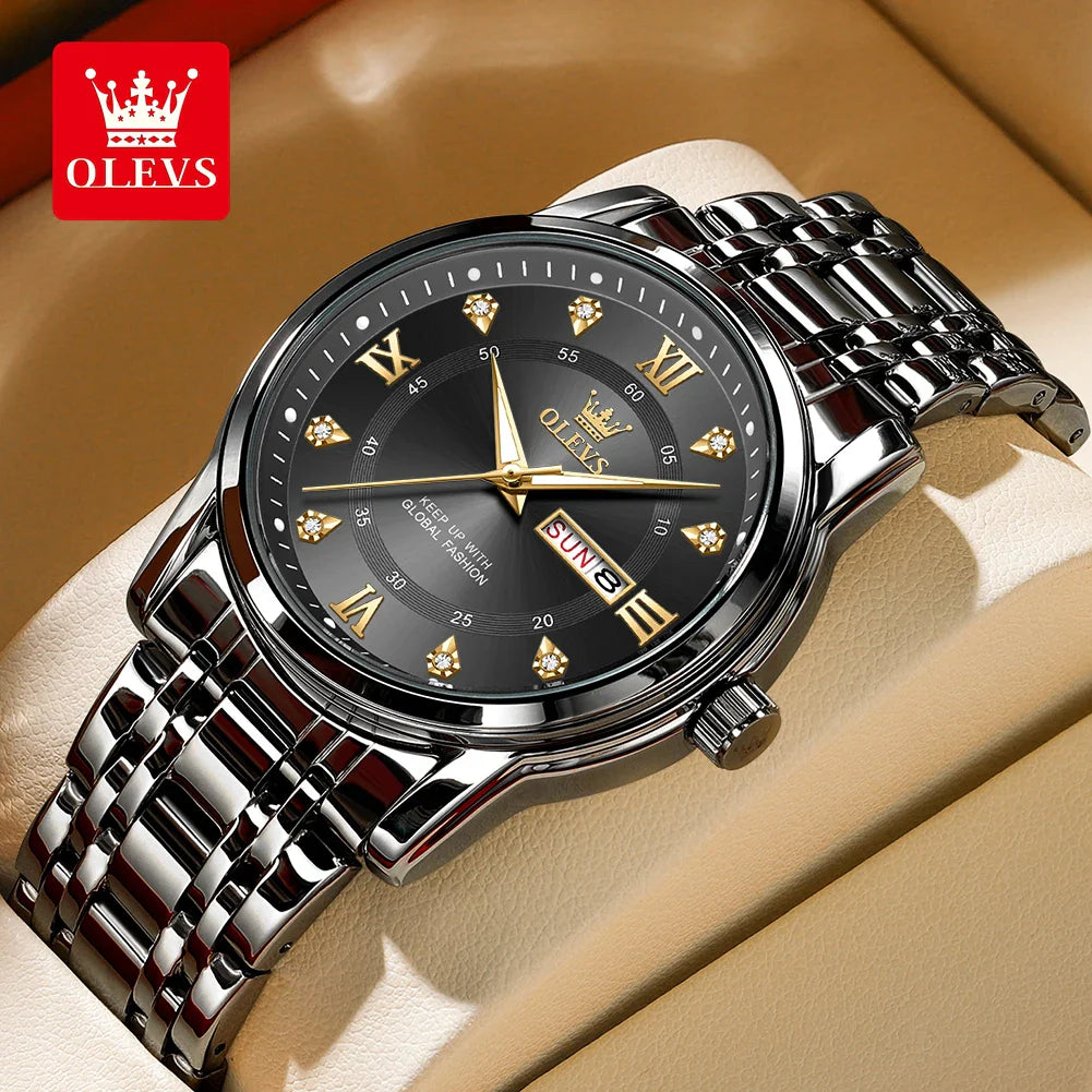 OLEVS Brand Fashion men's watches