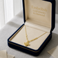 18k Gold Robert with Paperclip Necklace