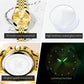OLEVS Fashion Golden Watch for Women