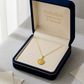 18K Real Gold Bucks Necklace