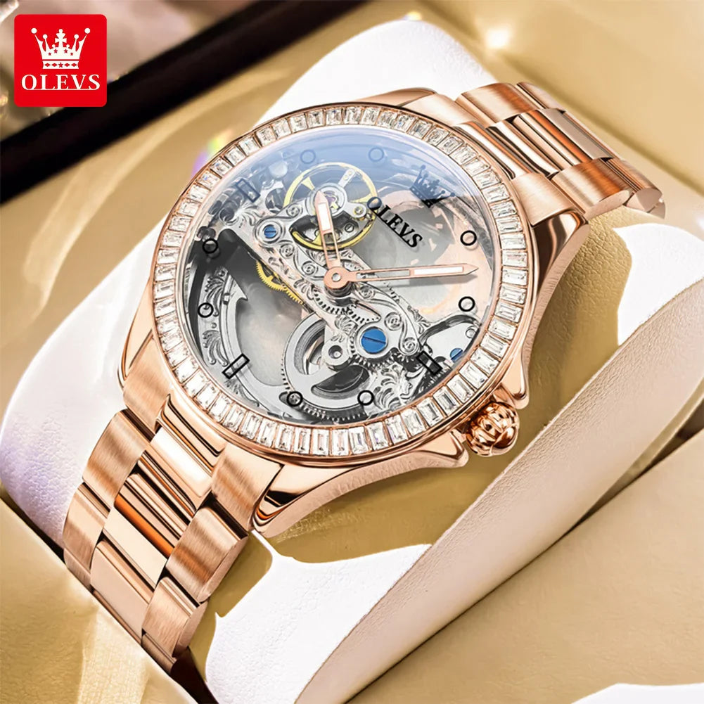 OLEVS 6699 Gold Watch for Women