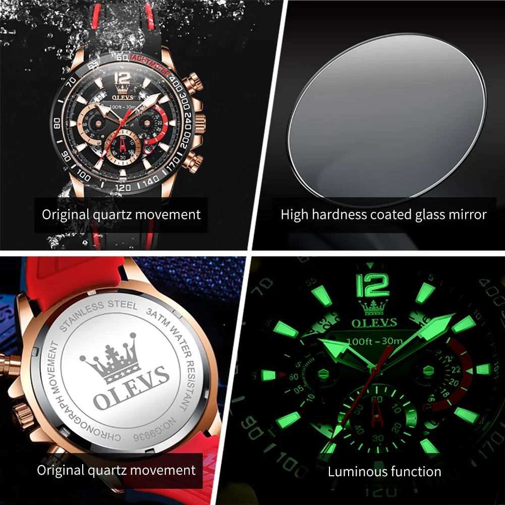 OLEVS casual fashion Men's Wristwatch