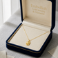 18K Real Gold Kitty Necklace