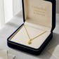 18k Gold Courage Necklace