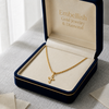 18k Gold Cross Inspired Design Necklace