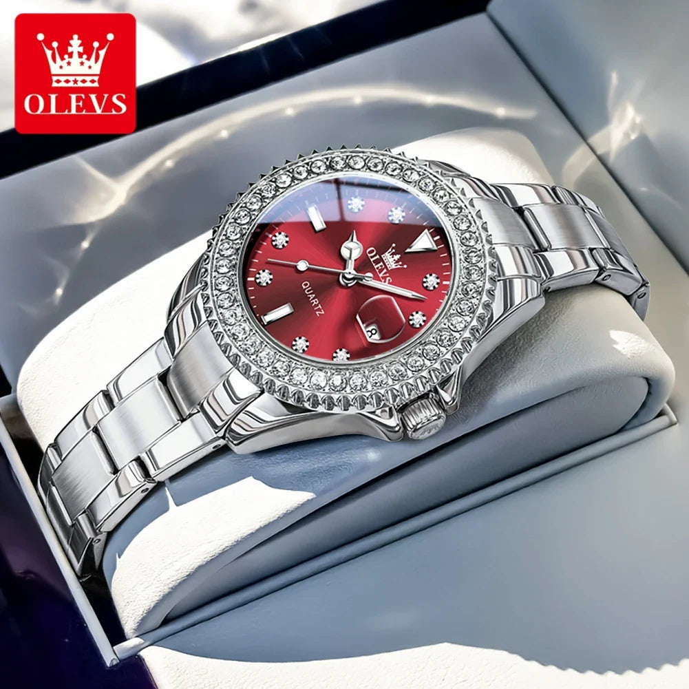 OLEVS Luxury Brand Quartz Watch for Women
